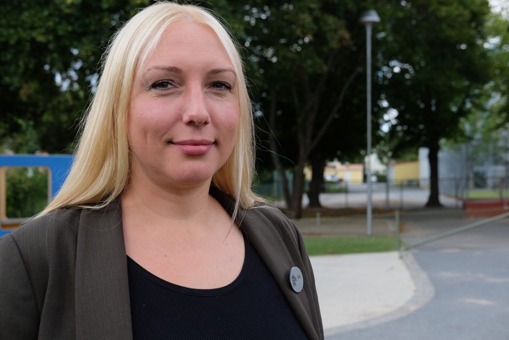 Ruta Zickiene, kindergarten teacher at Zinket in Vällingby 